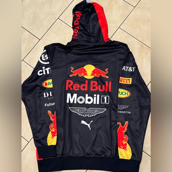 Fórmula 1 Red Bull Honda Hooded Sweatshirt Unisex - Picture 12 of 14